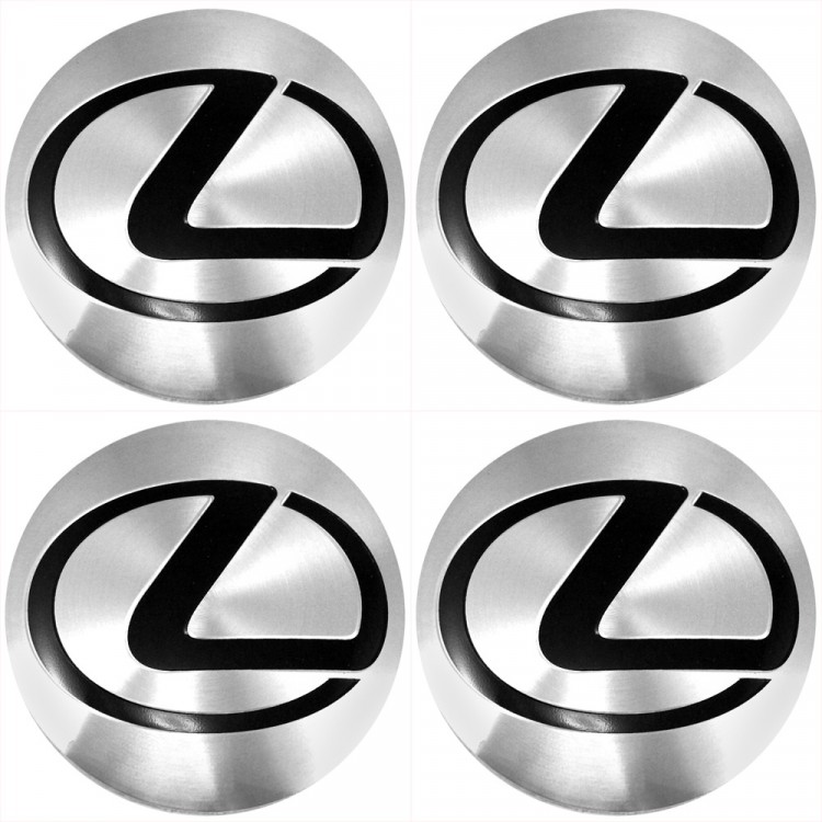 Наклейки на диски и колпаки Lexus сфера 56 мм steel 
