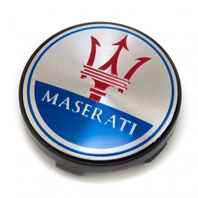 Колпачки для дисков Maserati 60/56/9 черный 