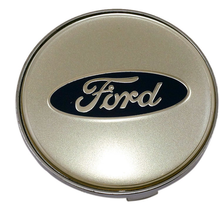 Колпачки для дисков Ford (69/64/11) серебристо-бежевые