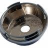 Колпачок на диски Citroen 61/56/9 хром-черный конус 