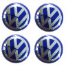 Наклейки на диски Volkswagen blue сфера 56 мм