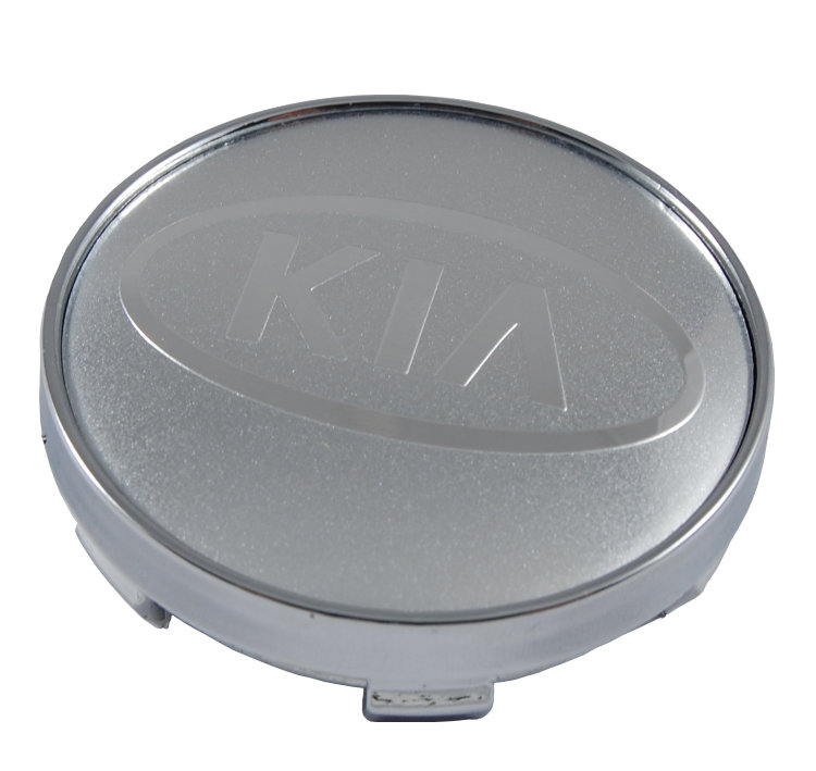 Колпачок на диски KIA 60/56/9 хром-серебро