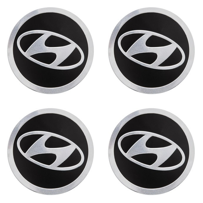 Наклейки на диски Hyundai 90 мм (уцененные)