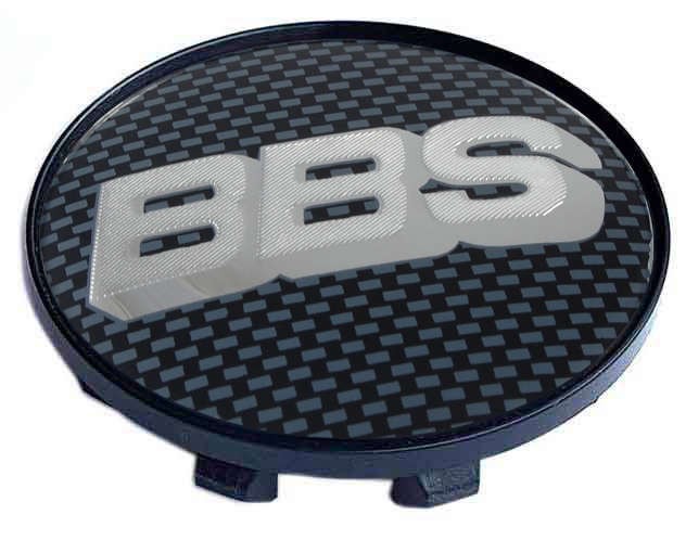 Колпачок на литые диски BBS 58/50/11 карбон/хром 