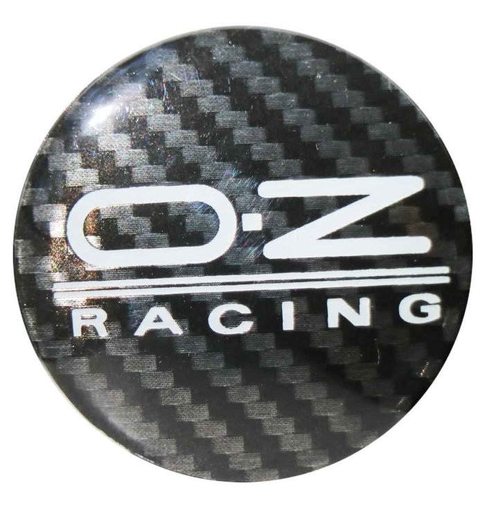 Колпачок на диски OZ Racing 55/52/4 черный карбон