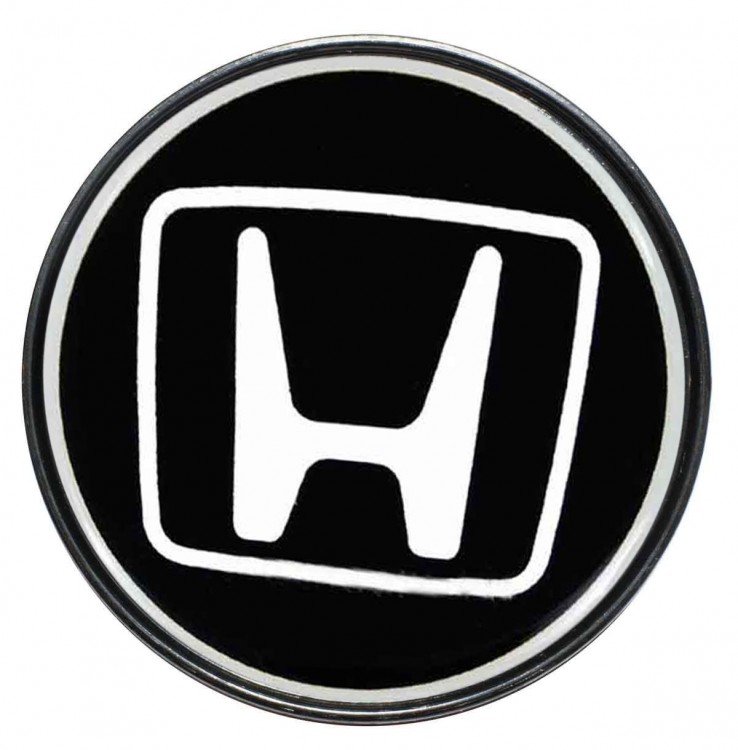 Колпачок центральный Honda 60/55.5/8 черный 