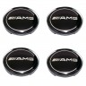 Колпачки на диски Mercedes Amg 65/60/12 черный 