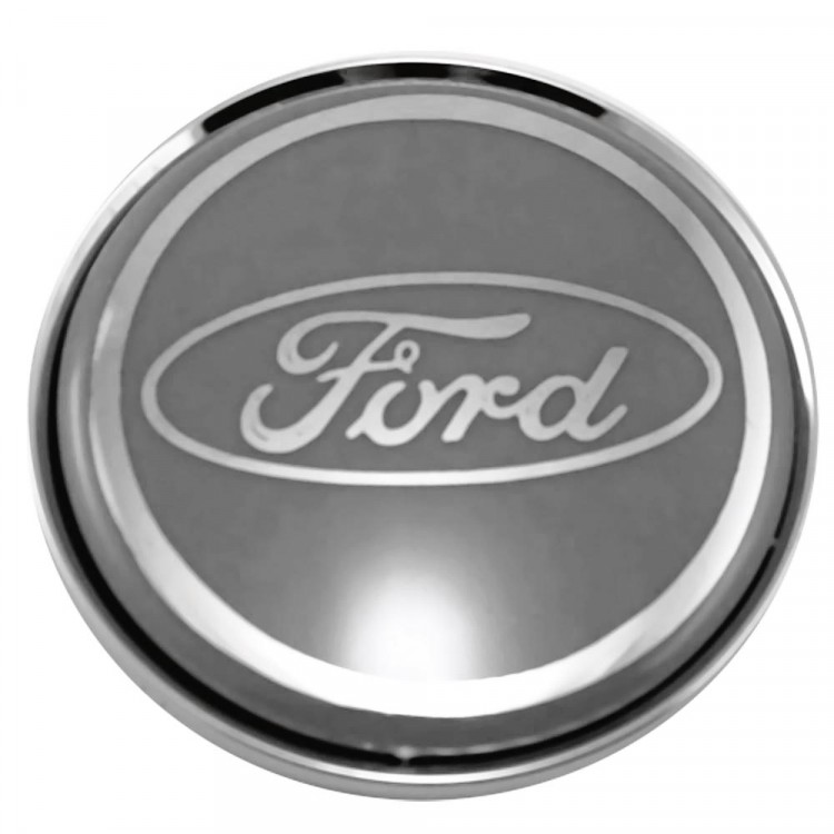 Колпачки на диски 62/56/8 со стикером Ford серый