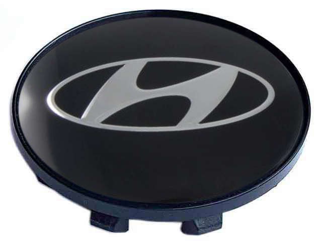 Колпачок на литые диски Hyundai 58/50/11 черный 