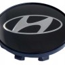 Колпачок на литые диски Hyundai 58/50/11 черный 