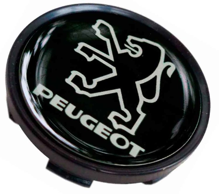 Колпачок ступицы Peugeot 54/49/10 черный 
