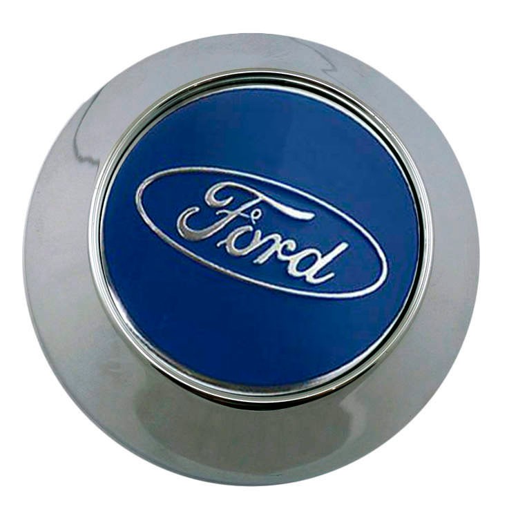 Колпачок на диски Ford 64/60/6 хромированный конус
