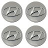 Колпачки в литые диски 4 шт
Hyundai 60/57/10 silver/chrome