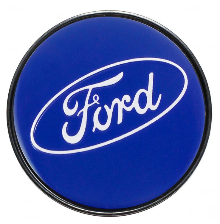 Колпачок на диски Ford 50/42/15 blue 