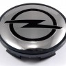 Колпачок на литые диски Opel 65/60/10 цвет металл черный 