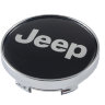 Колпачок на диски Jeep 60|56|9 хром-черный