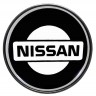 Колпачок центральный Nissan 60/55.5/8 черный 