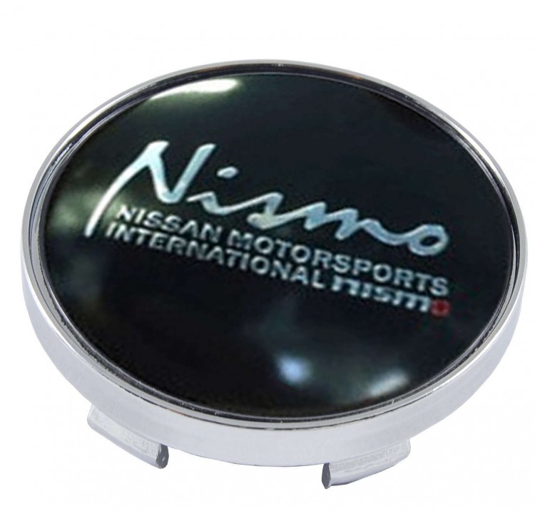 Колпачок на диски Nissan Nismo 60/56/9 черный 
