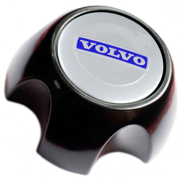 Заглушка диска Volvo 110/96/11 черная