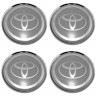 Набор колпачков на диски Toyota 62/56/8  серый