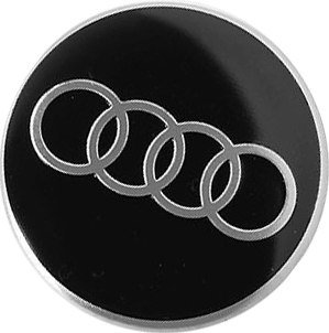 Колпачок на диски Audi, СКАД, d51 56/51/11 черный