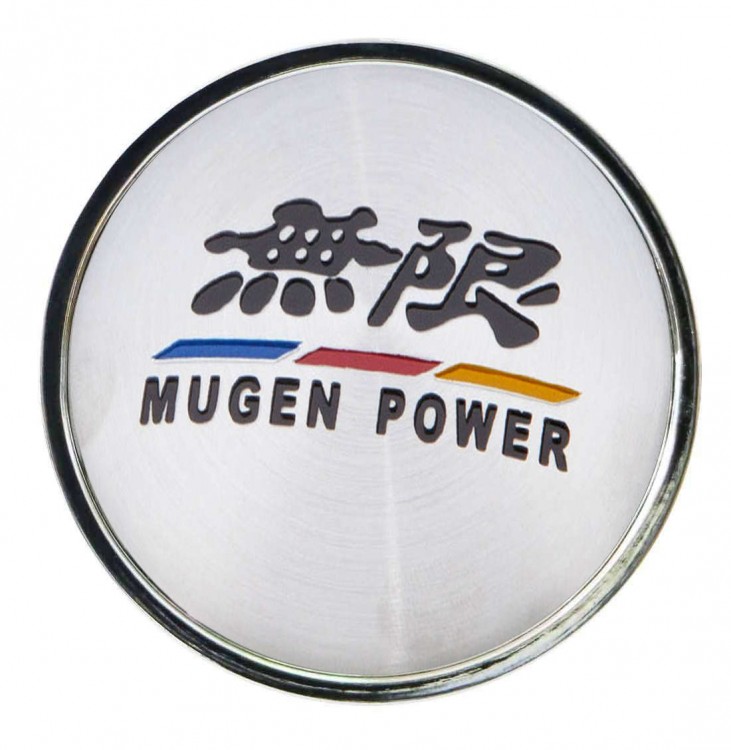 Колпачок ступицы Mugen Power (63/59/7) хром и черный