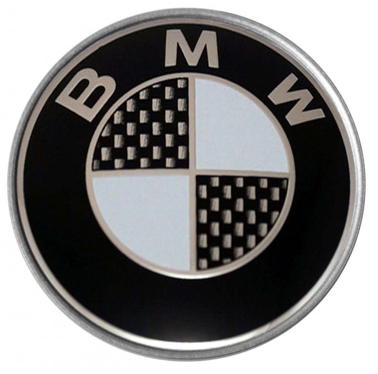 Колпачок на диски BMW 60/55/7 черный/карбон