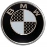 Колпачок на диски BMW 60/55/7 черный/карбон