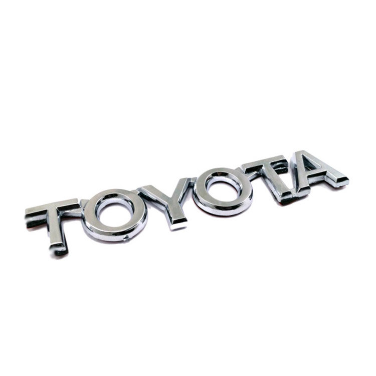 Логотип 3D Toyota хром 105*16 мм