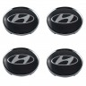 Колпачки на диски Hyundai 65/60/12 черный