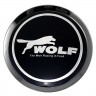Заглушки для диска со стикером Ford Motorcraft WOLF(64/60/6) черный 
