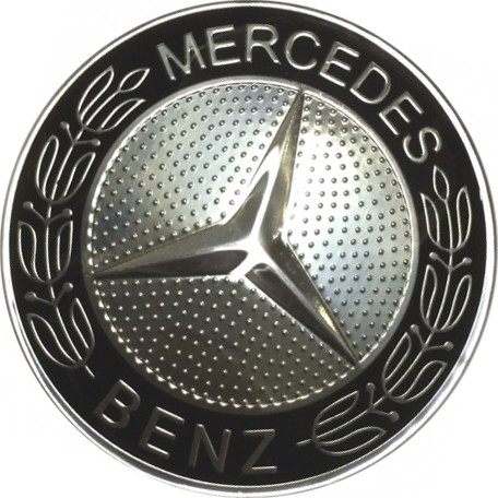 Колпачок на диски Mercedes 68/57/12 хромированный 