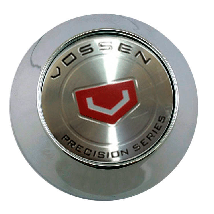 Заглушки на диски Vossen 65/60/6 silver конус  