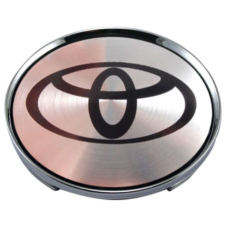 Колпачки на диски Toyota 65/60/12 хром и черный 