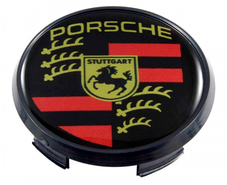 Колпачок литого диска Porsche 63/56/10 черный