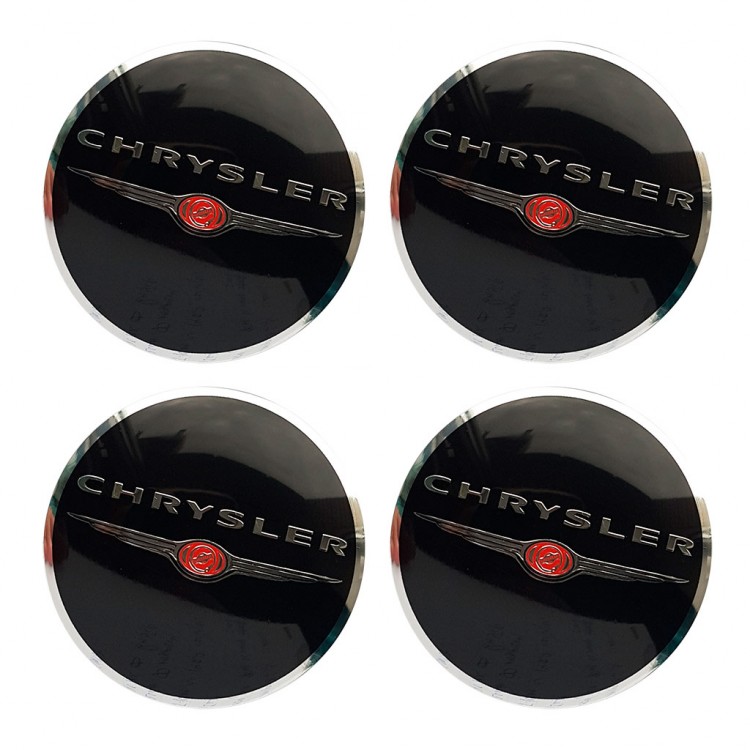 Наклейки на диски Chrysler 56 мм сфера