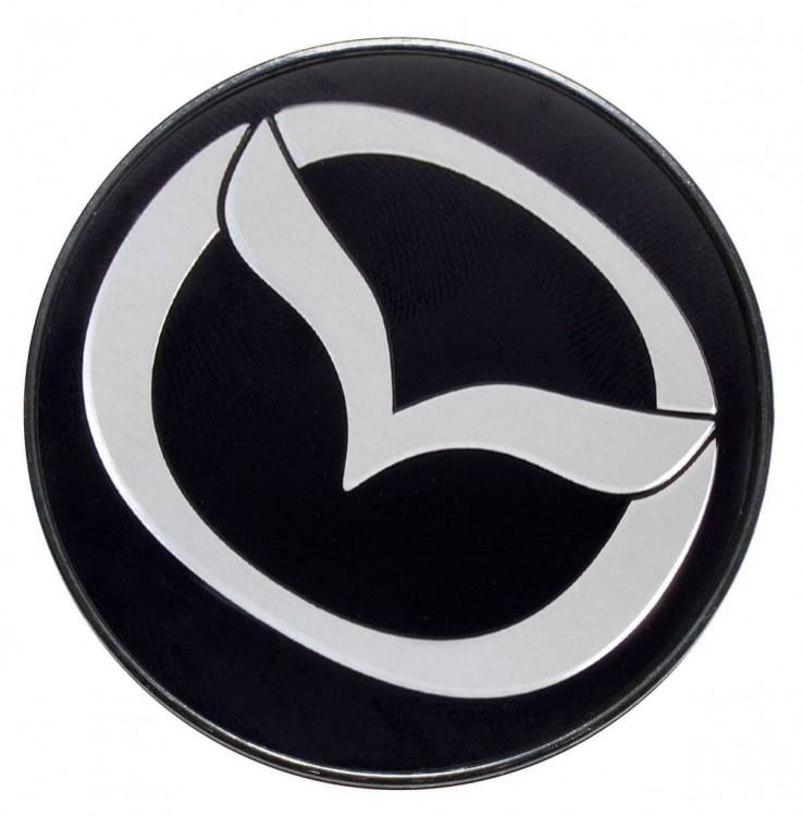 Колпачок на диски Mazda 50/42/15 black   