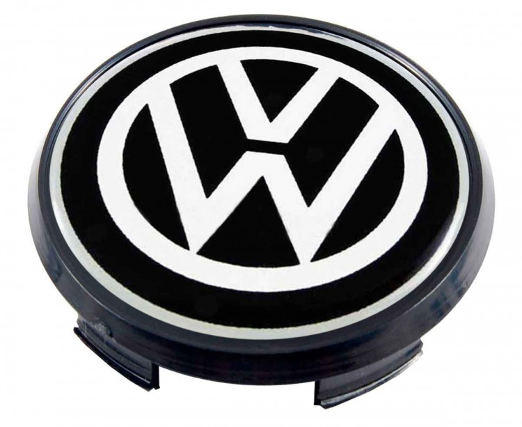 Заглушка ступицы Volkswagen 66/62/10 black