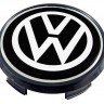 Заглушка ступицы Volkswagen 66/62/10 black