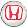 Колпачок на диски Honda 60/55/7 хром/красный