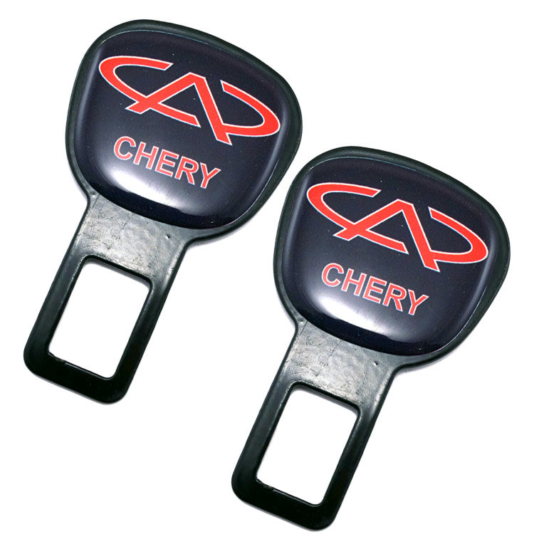 Заглушка ремня безопасности с логотипом Chery силикон new