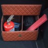Органайзер в багажник Кадиллак экокожа 37.2 л оранжевый BO/37BBS/CDC