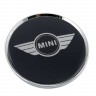 Колпачок ступицы Mini Cooper 63/58/8 черный/хром 