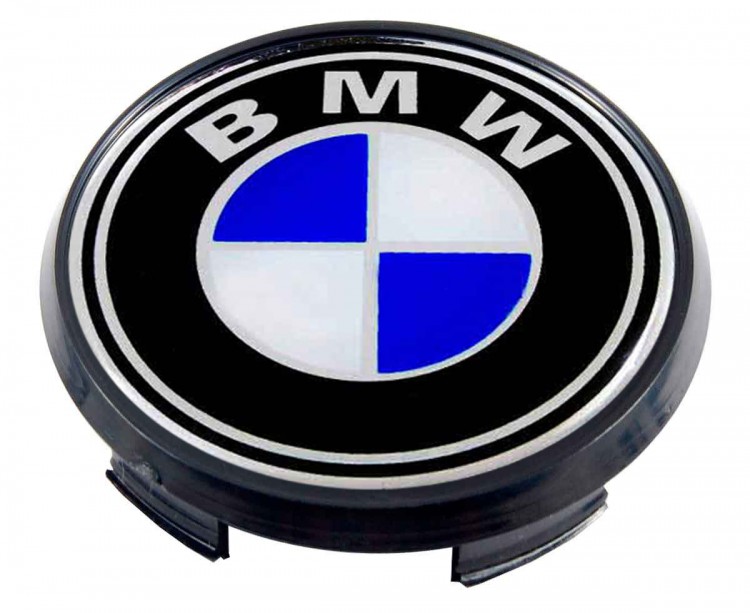 Колпачок литого диска BMW 63/56/10 черный