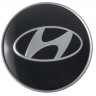 Колпачок на диски Hyundai 60/55/7 хром черный