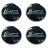 Колпачок на диски Nissan Nismo 63/58/8 черный 