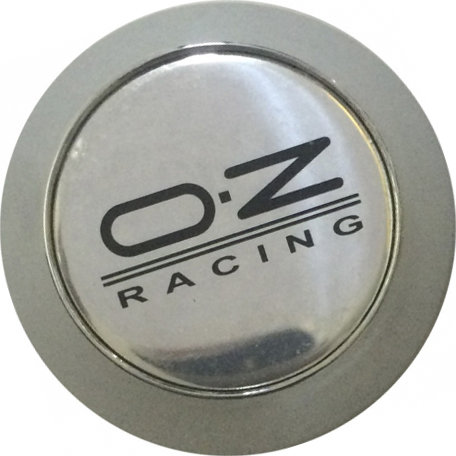Колпачок на литые диски OZ RACING 65/60/8 конус хром-черный