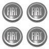 Набор заглушек литых дисков
Fiat 63/58/8 хром-серый