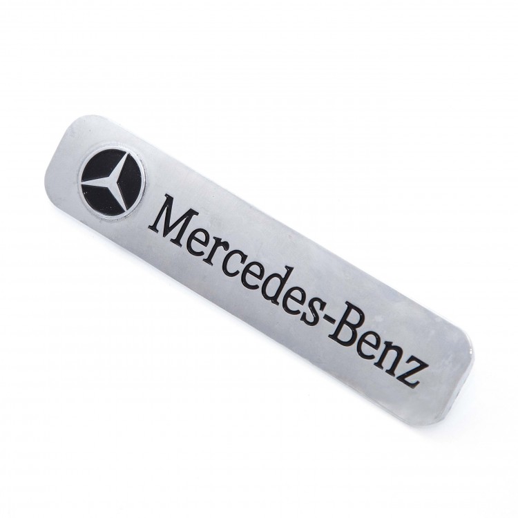 Шильдик Mercedes Benz для автоковров и органайзеров большой 