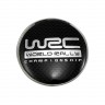 Колпачки на диски 62/56/8 со стикером WRC черный